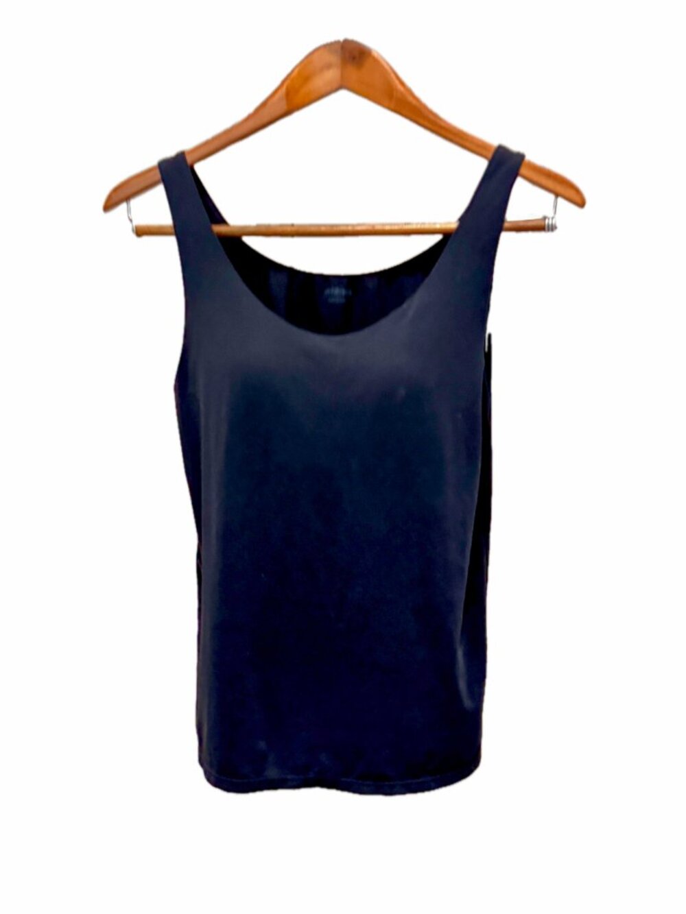 Uniqlo AIRism Bra Top Black Tank Built In Bra Women's L